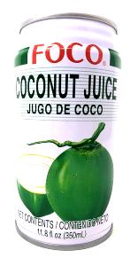 1 can (11.8 oz) Coconut Juice (Can)