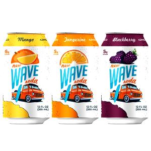 1 Can (12 Fl Oz) Fruit Flavored Soft Drink (containing Caffeine)