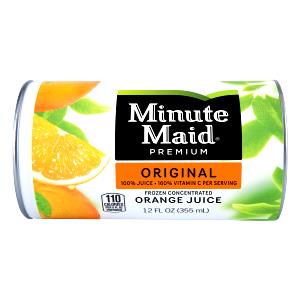 1 Can (12 Fl Oz) Orange Drink with Juice and Pulp (Breakfast Type, Frozen Concentrate)
