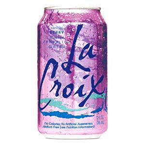 1 can (12 oz) Berry Flavored Sparkling Water