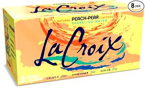 1 can (12 oz) Peach-Pear Flavored Sparkling Water