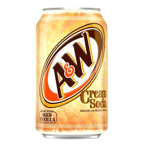 1 can (12 oz) Vanilla Creme Soda (Can)
