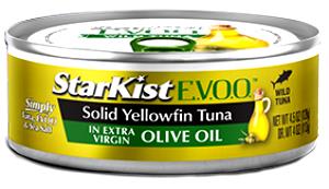 1 can (128 g) Selects Solid Yellowfin Tuna in Extra Virgin Olive Oil