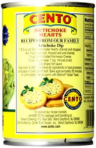 1 Can (14 Oz), Drained Cooked Artichoke (Canned)