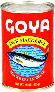 1 Can (15 Oz) Jack Mackerel (Drained Solids, Canned)