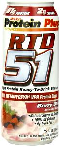 1 can (15 oz) Protein Plus RTD 51 - Berry Blast