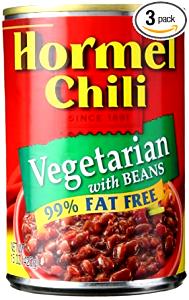 1 can (15 oz) Vegetarian Chili with Beans (Can)