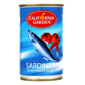 1 can (155 g) Sardines in Hot Tomato Sauce