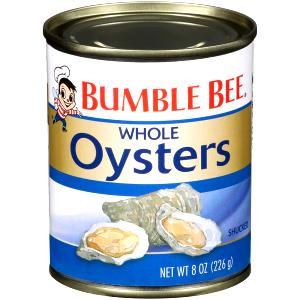 1 Can (162.0 G) Eastern Oyster, canned