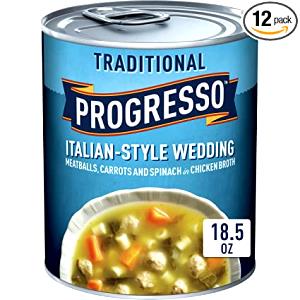 1 Can (19 Oz), Ready-to-serve Bean Soup with Vegetables, Rice and Pork