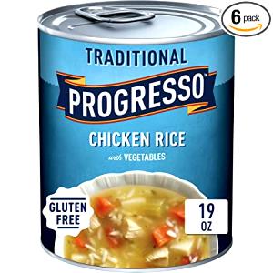 1 Can (19 Oz), Ready-to-serve Chunky Style Chicken Vegetable Stew Type Soup with Rice