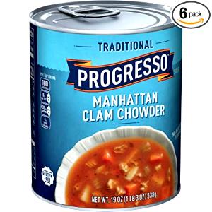 1 Can (19 Oz), Ready-to-serve Manhattan Clam Chowder