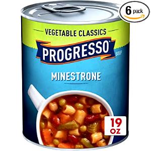1 Can (19 Oz), Ready-to-serve Minestrone Soup (Canned)