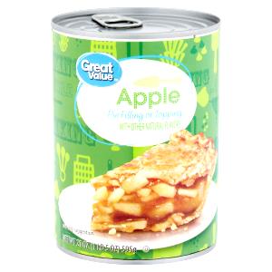 1 Can (21 Oz) Apple Pie Fillings (Canned)