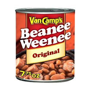 1 can (220 g) Beanee Weenee Original Beans with Sliced Hot Dogs in Tomato Sauce