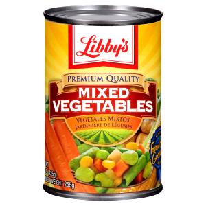 1 can (241 g) Mixed Vegetables