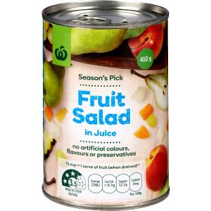 1 Can (249.0 G) Fruit Salad, canned