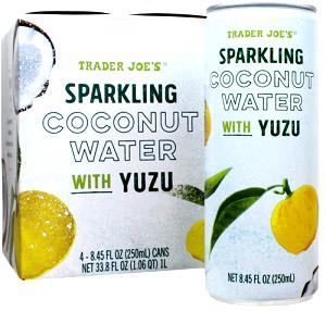 1 can (250 ml) Sparkling Coconut Water with Yuzu