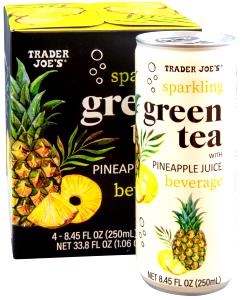 1 can (250 ml) Sparkling Green Tea with Pineapple Juice
