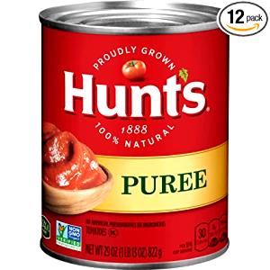 1 Can (29 Oz) (401 X 411) Tomato Puree (Without Salt Added, Canned)
