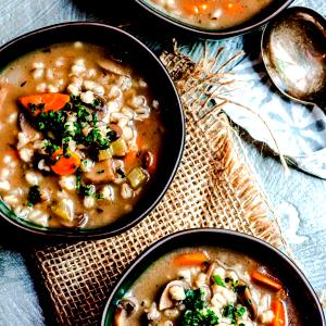 1 Can (305.0 G) Mushroom Barley Soup