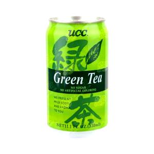 1 can (330 ml) No Sugar Green Tea