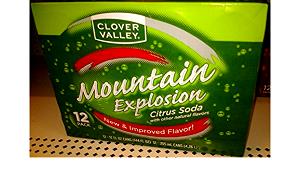 1 can (355 g) Mountain Explosion Soda (Can)