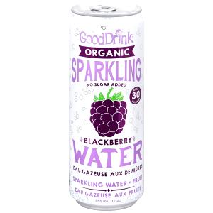 1 can (355 ml) Blackberry Sparkling Water