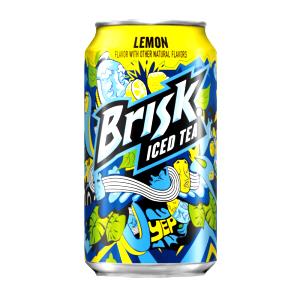 1 can (355 ml) Brisk Lemon Iced Tea (Can)