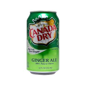 1 can (355 ml) Caffeine Free Ginger Ale