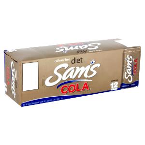 1 can (355 ml) Diet Caffeine Free Sam