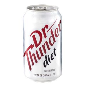 1 can (355 ml) Diet Dr. Thunder