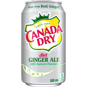 1 can (355 ml) Diet Ginger Ale