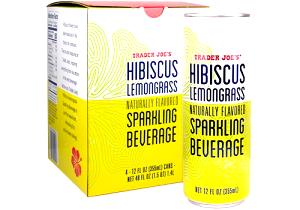 1 can (355 ml) Hibiscus Lemongrass Sparkling Beverage