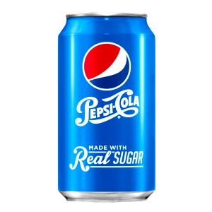 1 can (355 ml) Pepsi-Cola Made with Real Sugar (Can)