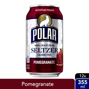 1 can (355 ml) Pomegranate Spiked Seltzer Water