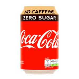 1 Can (368.0 Ml) Cola without Caffeine, Coca Cola