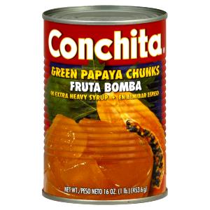 1 Can (39.0 G) Papaya, canned