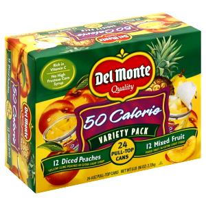 1 can (4 oz) 50 Calorie Mixed Fruit