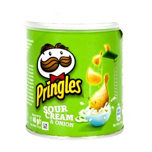 1 can (40 g) Sour Cream & Onion Potato Crisps (Can)