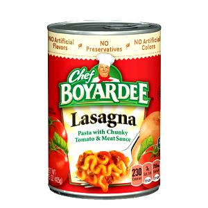1 can (425 g) Lasagna (Can)