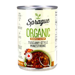 1 can (425 g) Minestrone & Saus