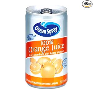 1 can (5.5 oz) Orange Juice (5.5 oz)