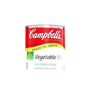 1 Can (7.25 Oz), Ready-to-serve Ready-to-Serve Low Sodium Vegetable Soup (Prepared with Water, Canned)