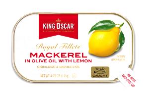 1 can (75 g) Mackerel in Olive Oil with Lemon