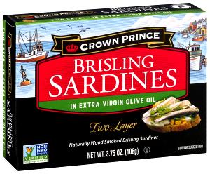 1 can (82 g) Brisling Sardines in Olive Oil