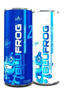 1 can (8.4 oz) Blu Frog Energy Drink
