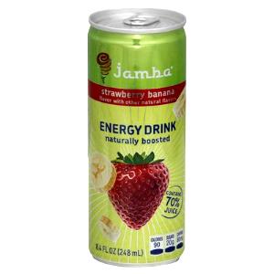 1 can (8.4 oz) Jamba All Natural Energy Drink