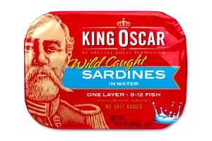 1 can (85 g) Brisling Sardines in Water