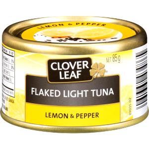 1 can (85 g) Flaked Light Tuna Lemon & Pepper